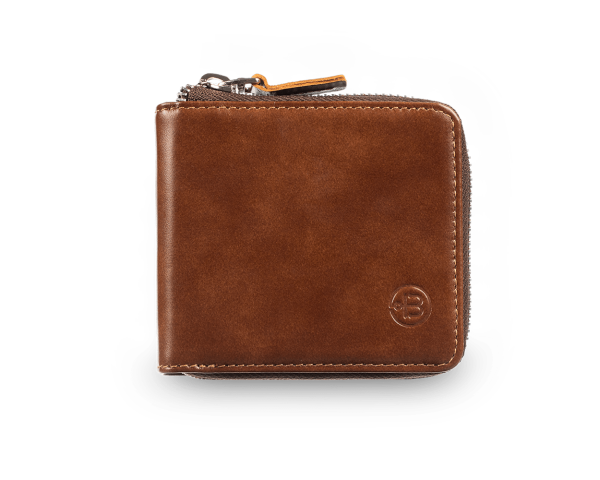 Кошелек Zipper Brown