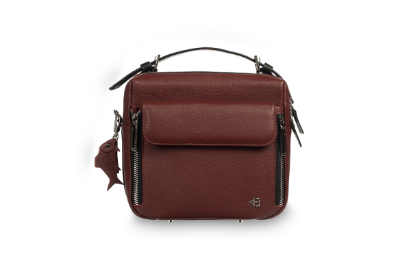 Женская сумка Shell Bordo
