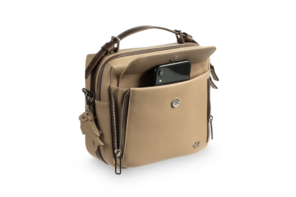 Женская сумка Shell Beige