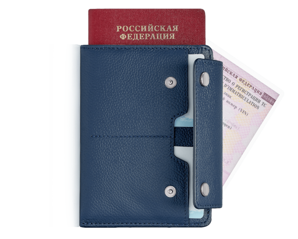 Дорожный кошелек Smart Blue
