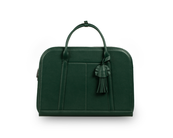 Женская деловая сумка Riviera green