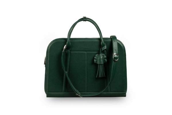 Женская деловая сумка Riviera green