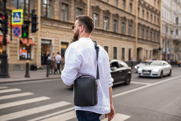Мужская сумка Fin black