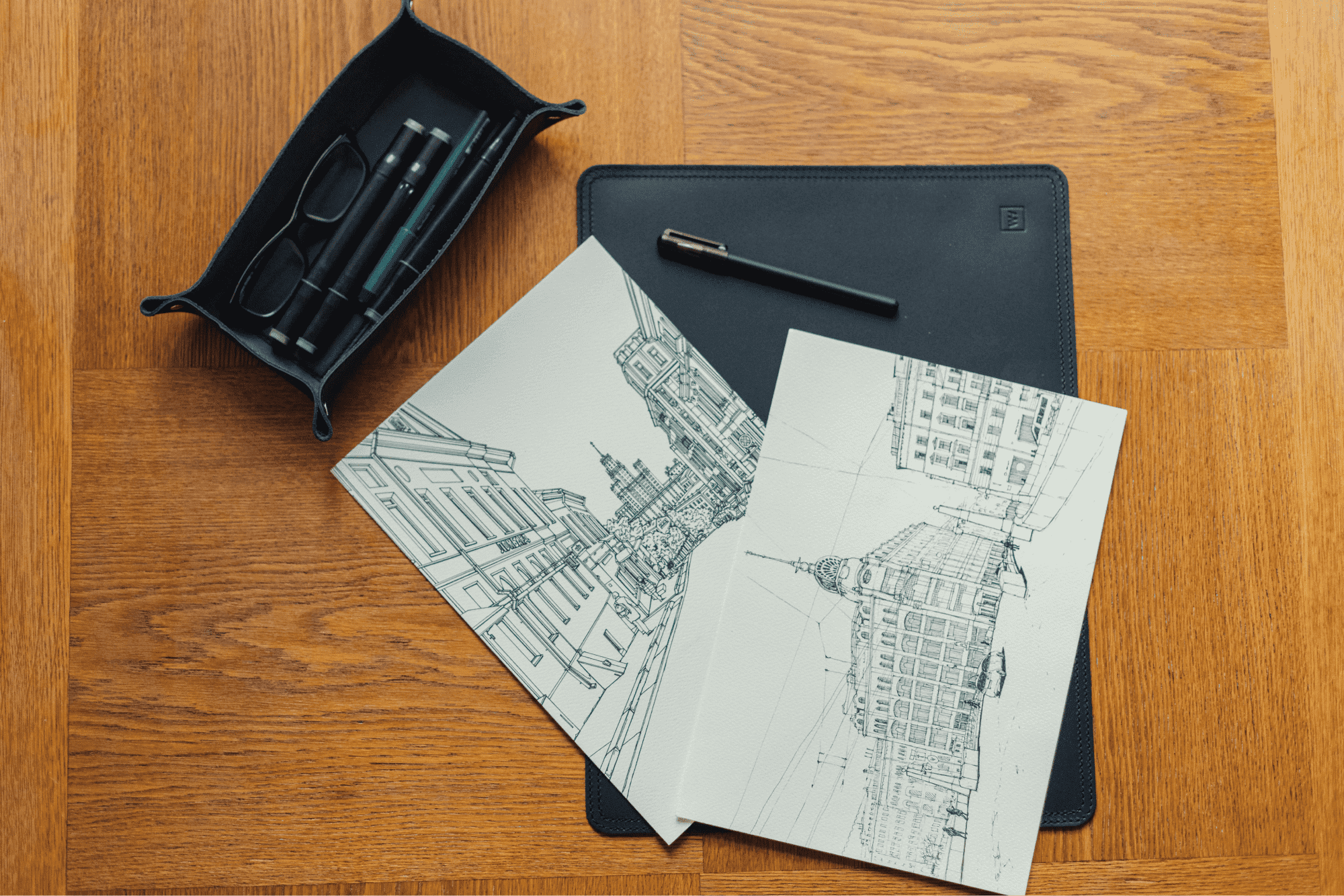 Органайзер на стол RAFT Long Black 1600₽