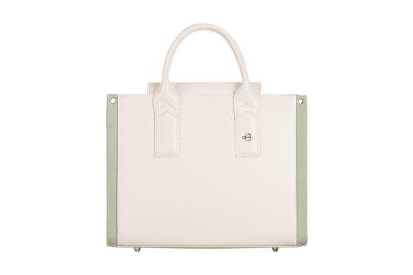 Женская сумка Tote Medium Mint-Ivory