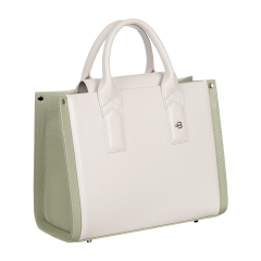 Женская сумка Tote Medium Mint-Ivory