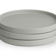 Тарелка для основных блюд 25 см Grey/Серый