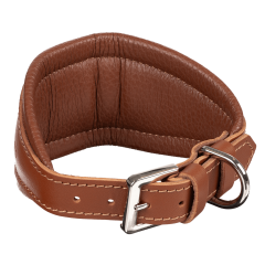 Кожаный ошейник Селедка Brown - Image 3
