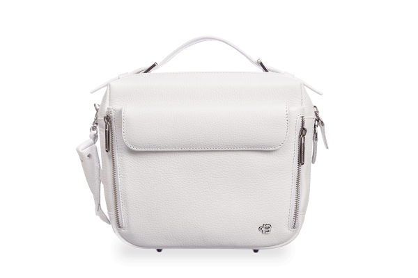 Женская сумка Big Shell White