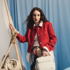 Женская сумка Big Shell White - Image 4