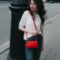 Женская сумка Mussel New Red - Image 2
