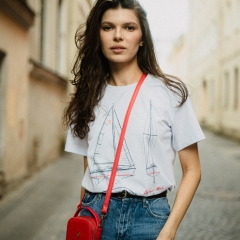 Сумка для телефона Nipper Captain’s Mate Red - Image 2