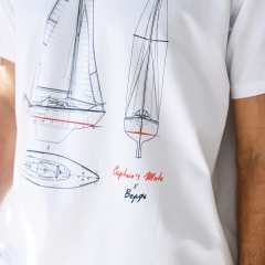 Футболка Yacht Drawing мужская M - Image 4