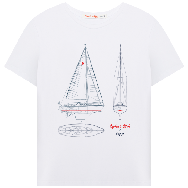 Футболка Yacht Drawing детская 146-152