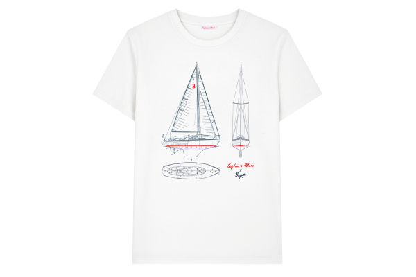 Футболка Yacht Drawing детская 134-140