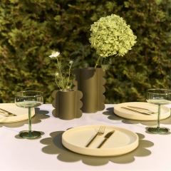 Подсвечник-ваза Veranda Olive - Image 2