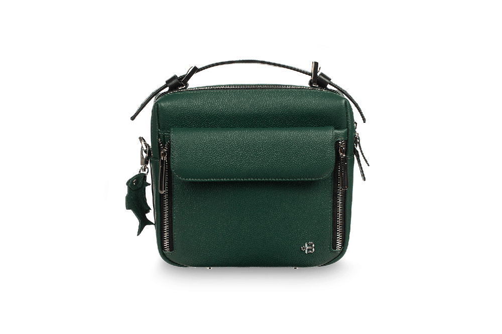 Женская сумка Shell Green - Верфь, цвет зеленый - фото 1