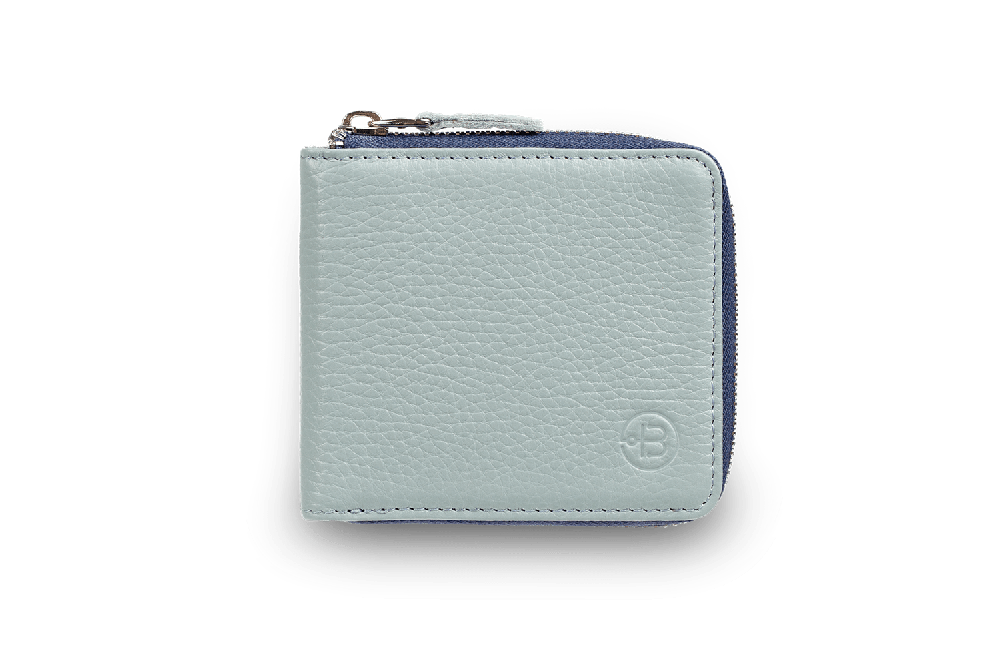 Кошелек Zipper Grey-Blue - Верфь