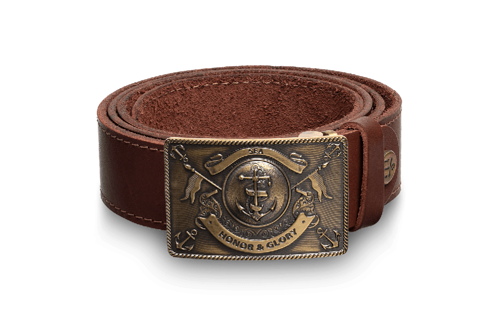 Ремень Honor & Glory brown. Верфь - Верфь