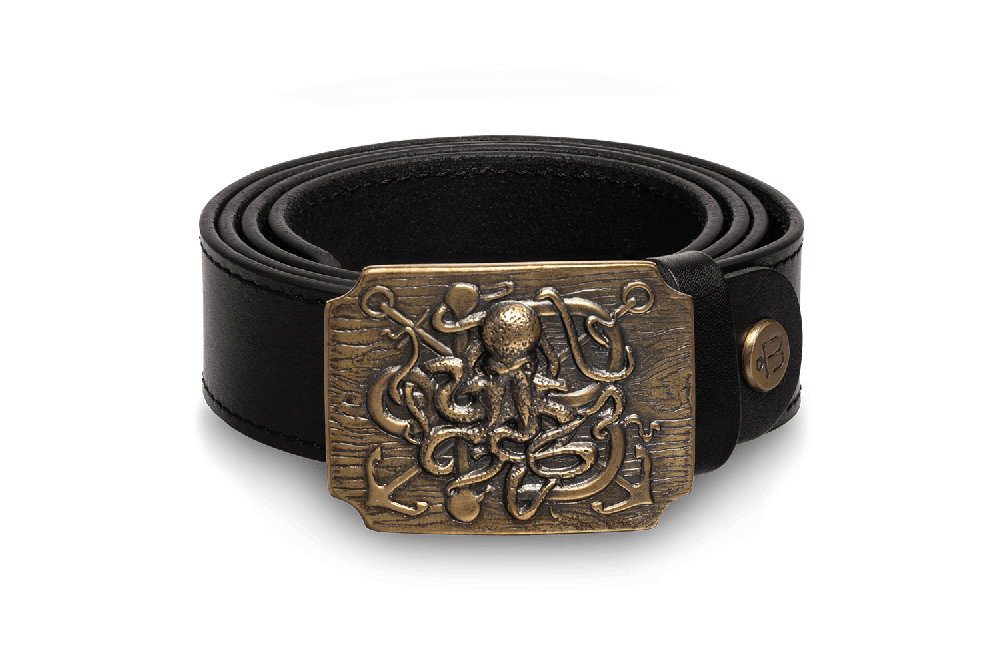 Ремень Кракен black. Верфь - Верфь