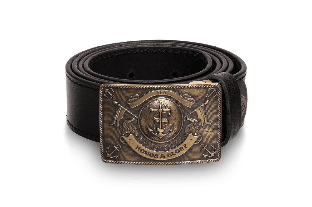 Ремень Honor & Glory black. Верфь - Верфь