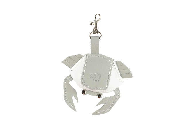 Брелок Краб Grey White