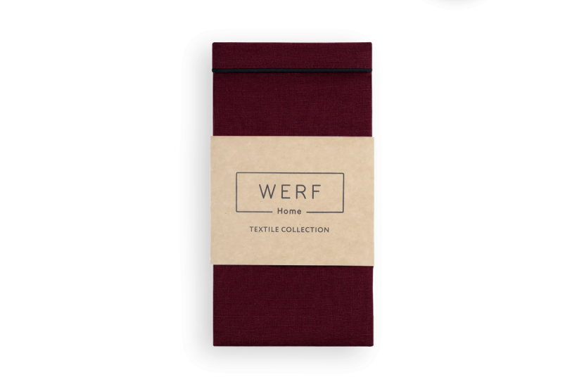 Салфетки винные с черным кантом