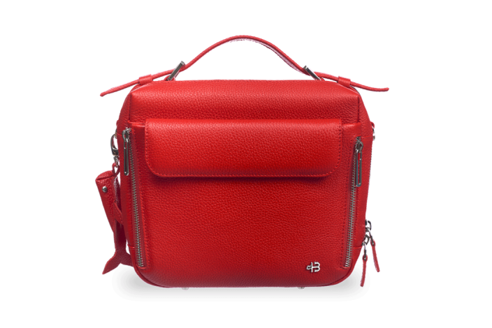 Женская сумка Big Shell Red Красный