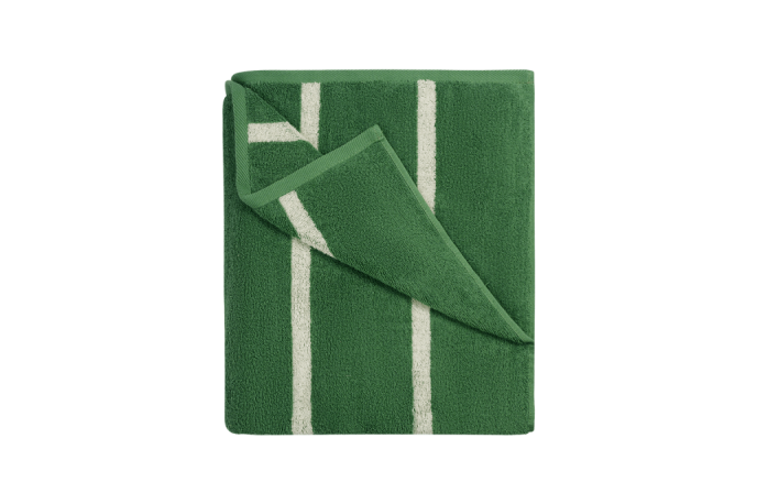 Полотенце пляжное с шопером в комплекте Нежно-Зеленый/Молочный