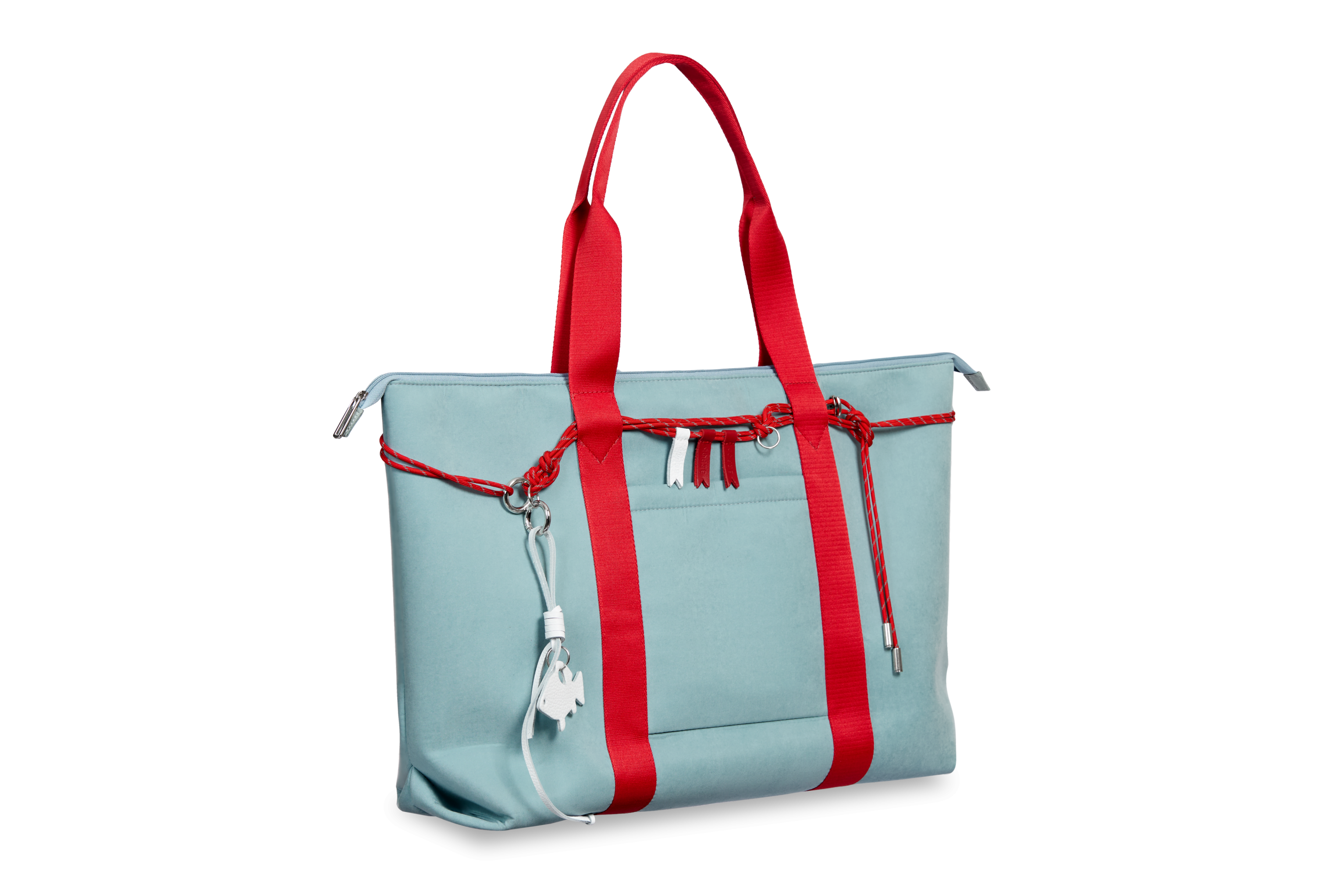 Шоппер Captain’s Mate Grey-Blue  Голубой, Красный